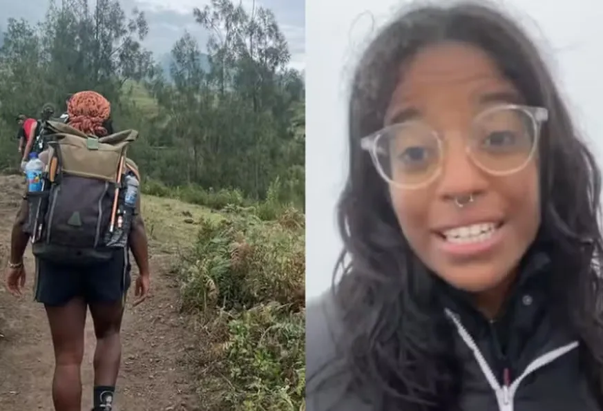 Imagens mostram Juliana Marins em trilha antes da queda