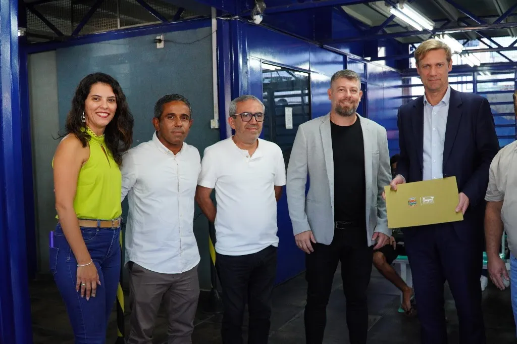 Visita do cônsul da Alemanha, Jan Freigang