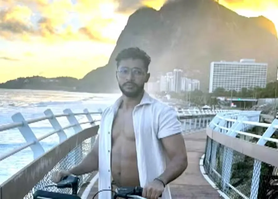 Ele estava no Rio para assistir a um show com o namorado