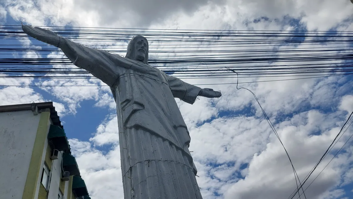 Cristo Redentor do bairro Porto da Pedra