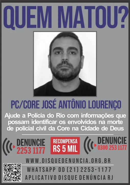 José Antônio Lourenço chegou a ser socorrido por colegas e levado ao Hospital Municipal Lourenço Jorge, mas não resistiu aos ferimentos