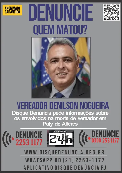 Denúncias podem ser feitas anonimamente