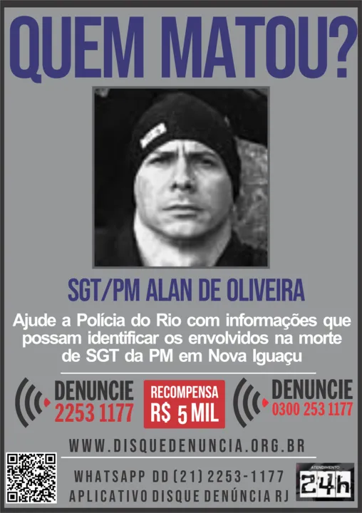 O policial que estava de folga e não usava farda, foi assassinado, na tarde da última segunda-feira (08)