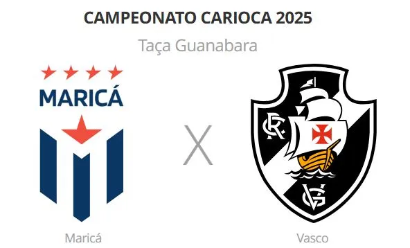 Maricá e Vasco duelam pela liderança do Carioca em São Januário