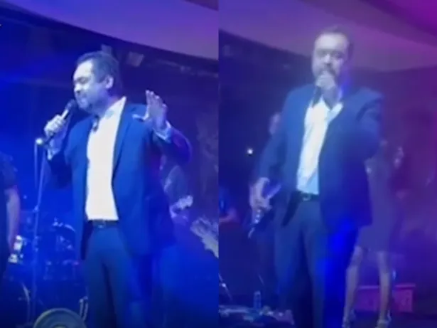 Político foi filmado cantando o clássico “Evidências”, canção da dupla sertaneja Chitãozinho & Xororó