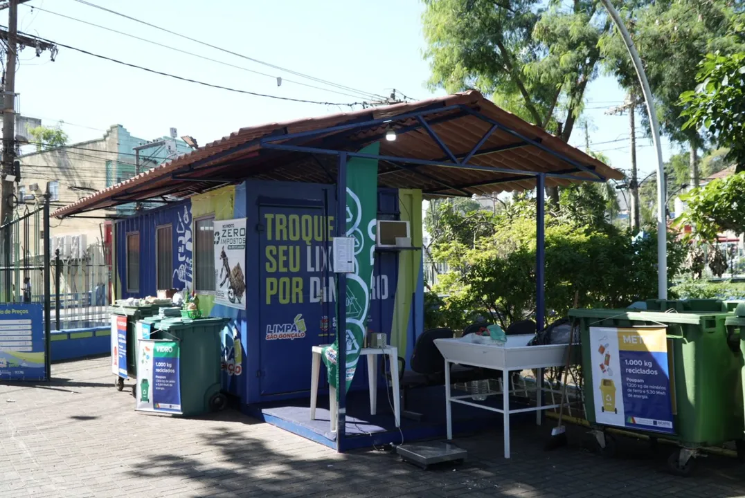 Apenas no mês de agosto, foram reciclados quase 3 toneladas de materiais no Ecoponto do Zé Garoto