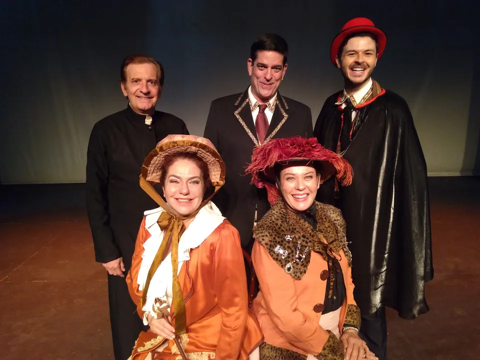 A montagem é assinada pela mesma equipe de Allan Kardec – Um olhar para a eternidade, sucesso nos teatros brasileiros, com mais de 1 milhão de espectadores