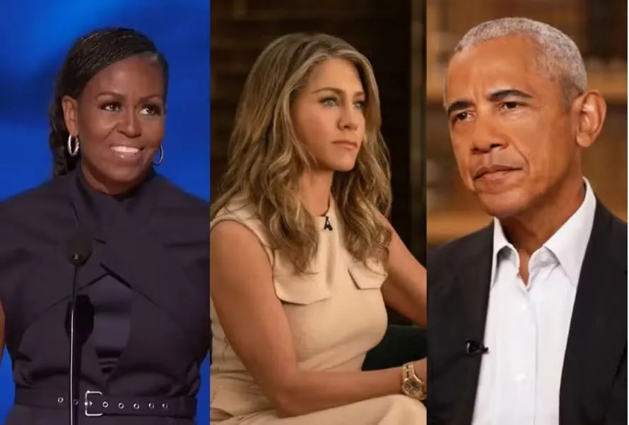 Jennifer Aniston seria pivô de uma separação entre Barack e Michelle Obama