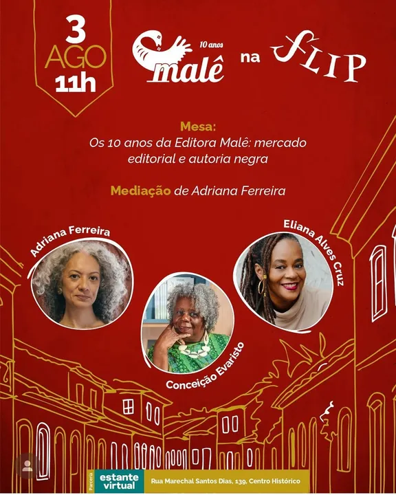 A editora Malê comemora 10 anos