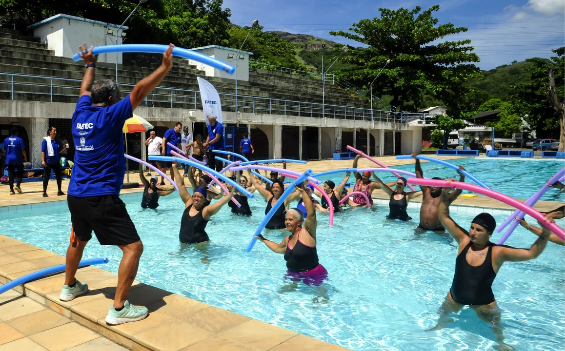 Já são cerca de 8 mil alunos participando das aulas de fitness, natação, hidroginástica e pilates