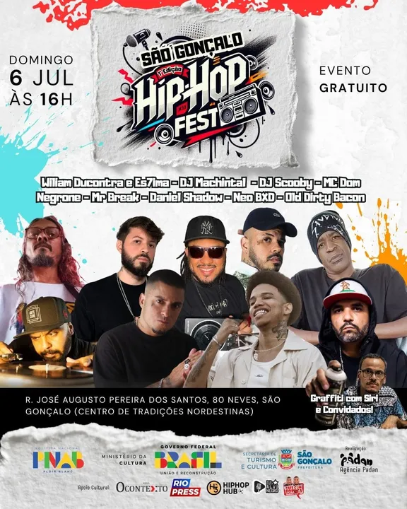 O evento será realizado no Centro de Tradições (Feira Nordestina), localizado na Rua José Augusto Pereira dos Santos, 80, em Neves