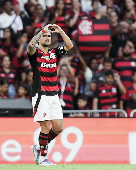 Arrascaeta fez o gol do Flamengo no jogo