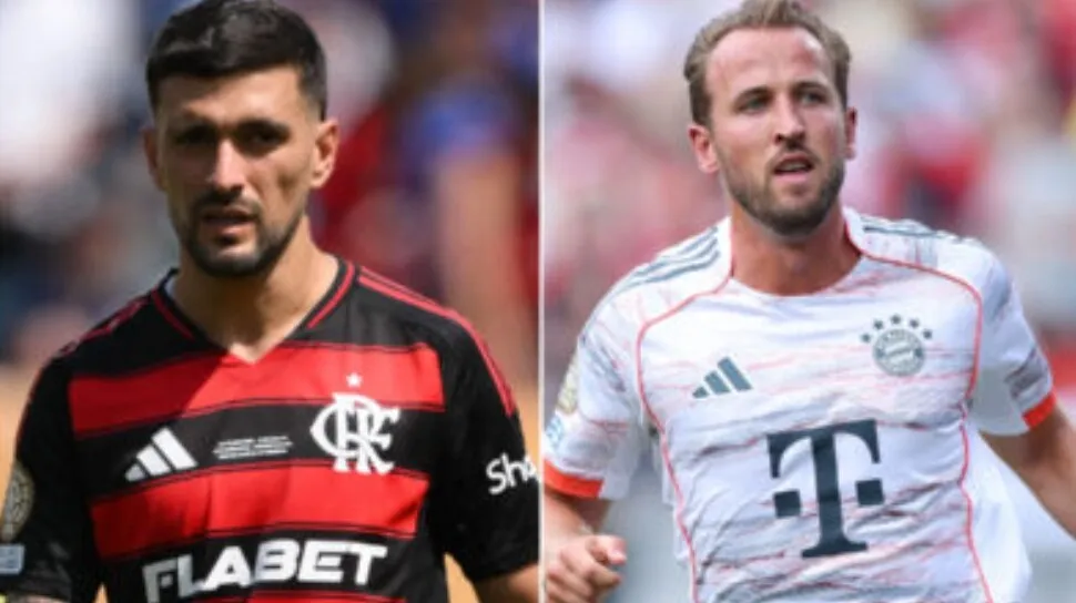 Arrascaeta e Kane, destaques de Flamengo e Bayern