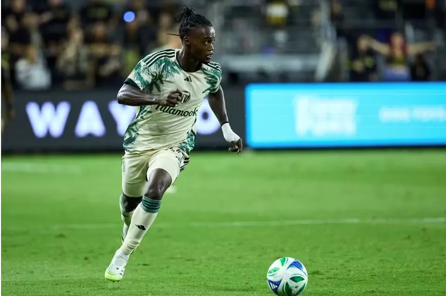 Atacante colombiano Santiago Moreno, do Portland Timbers-EUA