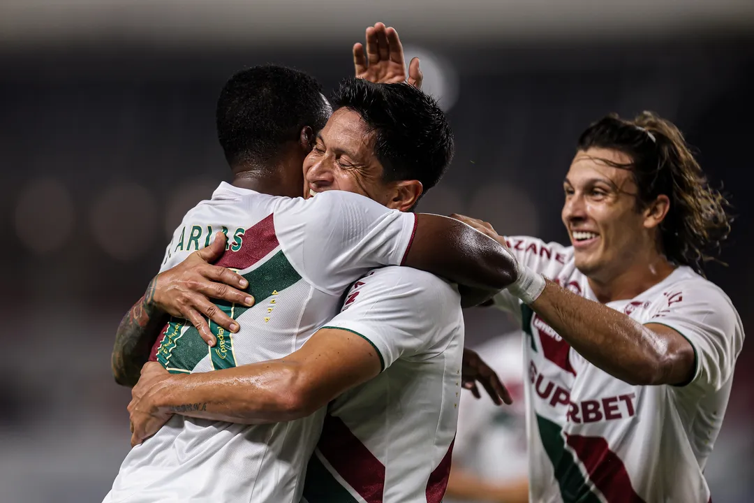 Trio estrangeiro marcou na vitória do Fluminense por 8 a 0 na Copa do Brasil