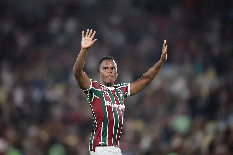 Arias fez sua última partida pelo Fluminense, na quinta-feira (17), contra o Cruzeiro