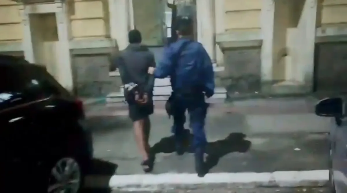 O acusado foi conduzido à 76ª DP (Centro) para cumprimento do mandado de prisão