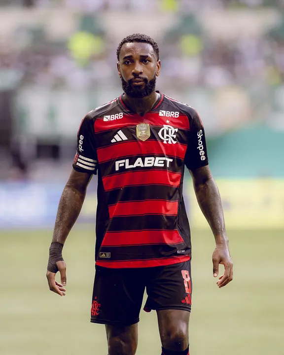 Gerson vira dúvida para duelo do Flamengo, na Libertadores, na próxima quarta (28)