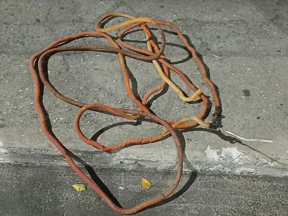Material apreendido com os suspeitos