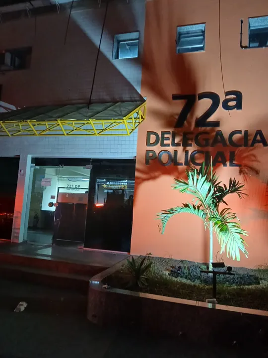 O preso foi levado para a 72ª DP (Mutuá)