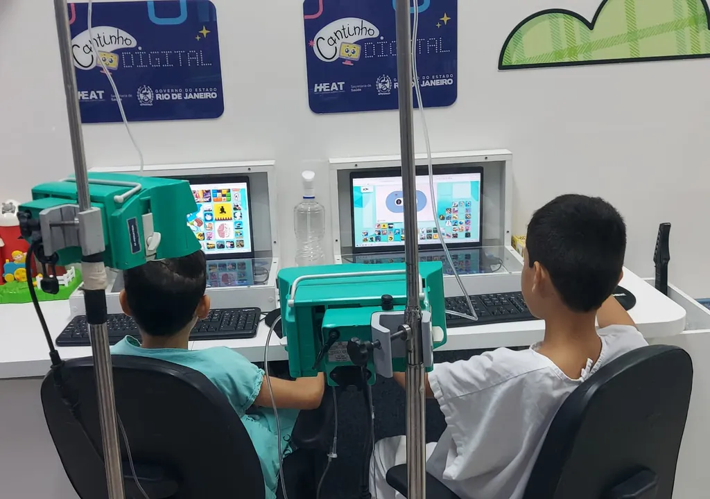 O espaço, segundo médicos e equipe multidisciplinar, é fundamental para reduzir o stress, a dor e o medo