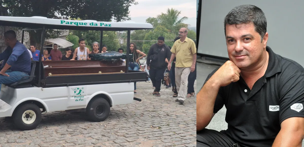 Comerciante foi sepultado nesta terça (16) no Cemitério Parque da Paz