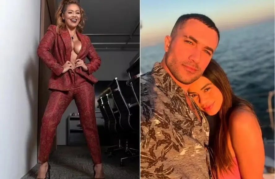 A artista nega desentendimento entre o marido e a mãe
