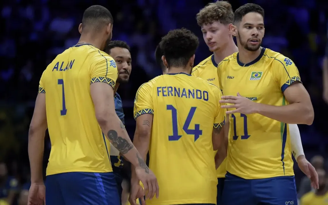 O Brasil termina a fase preliminar na liderança da competição com 32 pontos