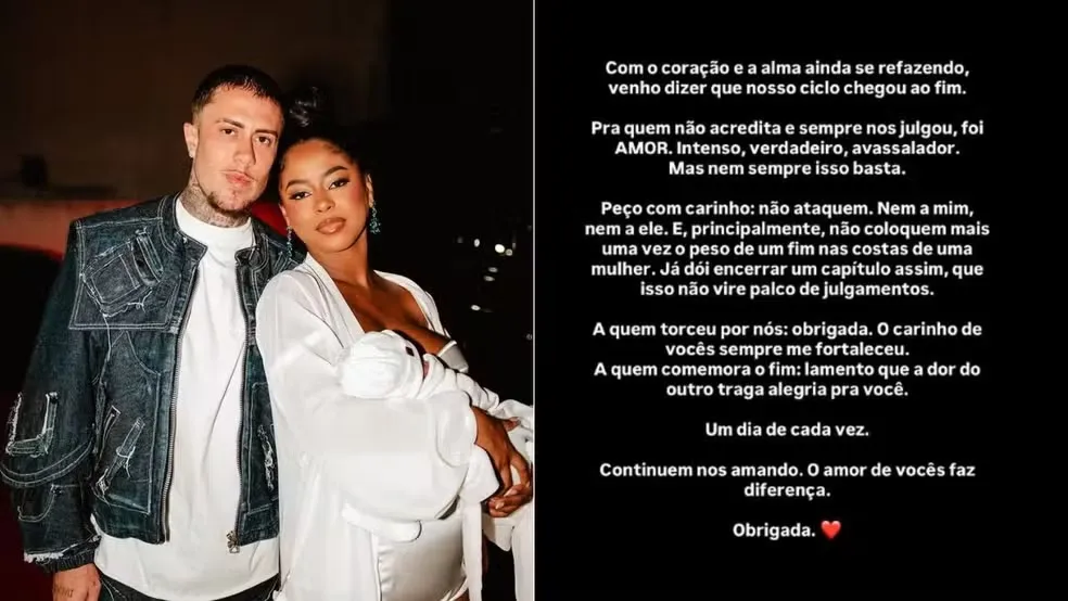O anúncio foi publicado nas redes sociais no sábado (12)