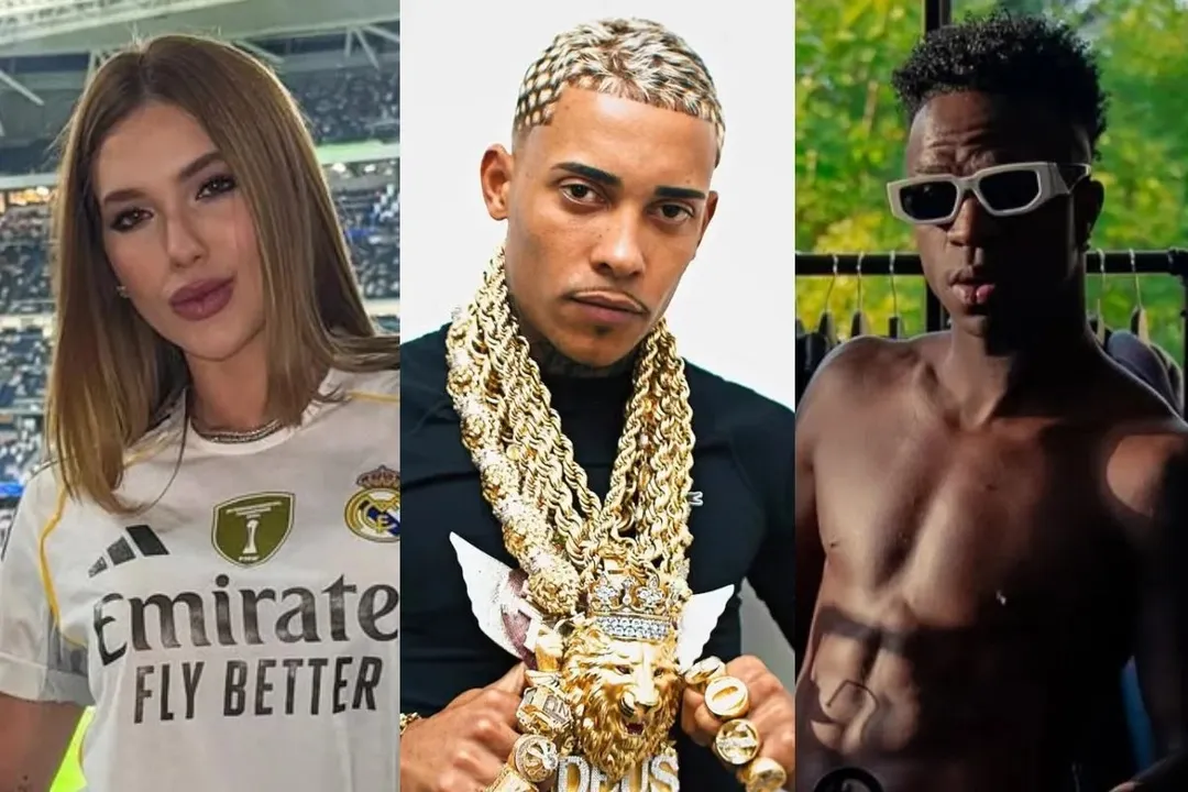 Em tom de brincadeira, o cantor alfinetou a famosa ao comentar o desempenho do atleta em campo