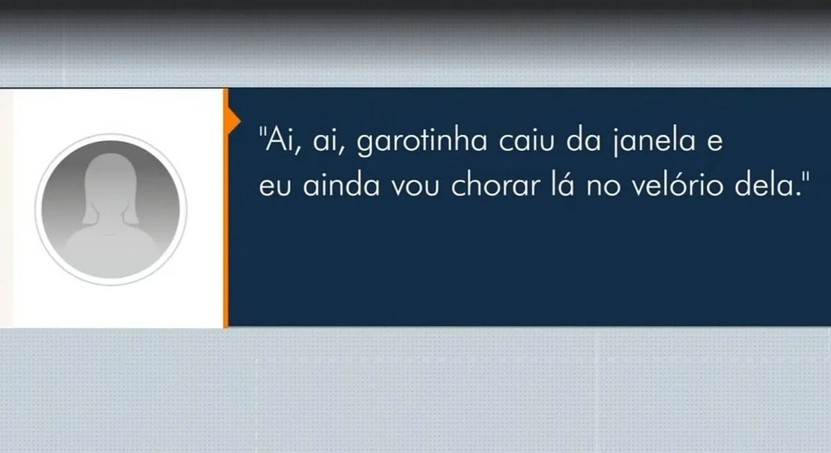 Mensagens enviadas à mãe da menina incluíam ameaças de morte