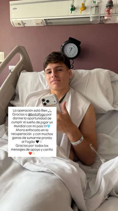 Meia agradeceu a liberação do clube para disputar o Mundial sub-20 pela seleção argentina