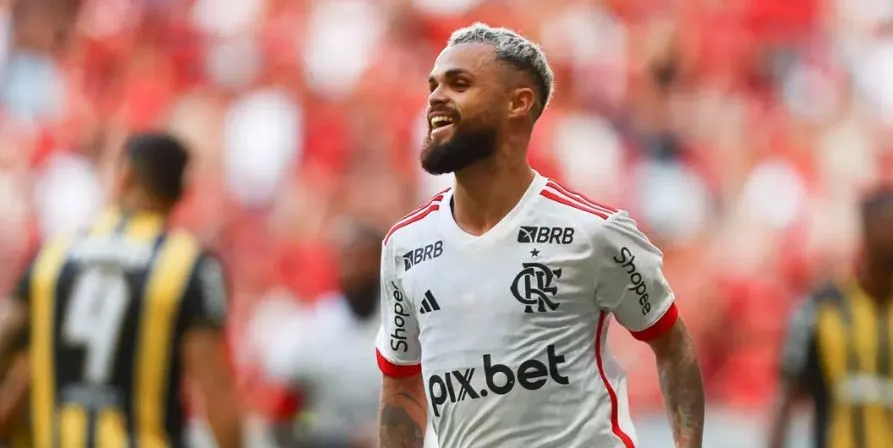 Michael vira desfalque no Flamengo após lesão no clássico contra o Vasco