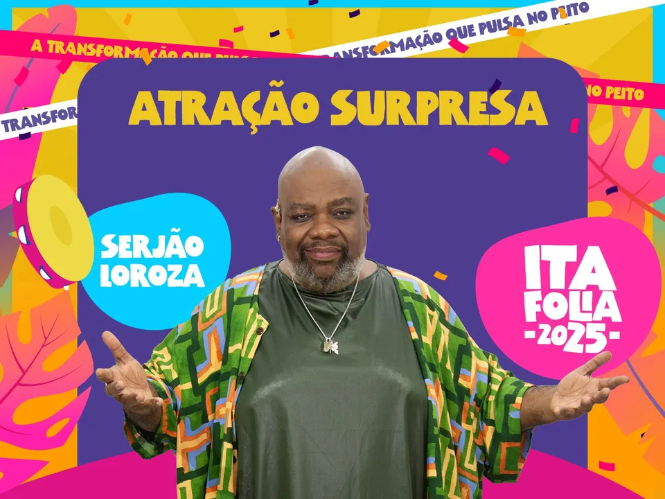 Com um repertório que mistura samba, soul, funk e muito swing, Sérgio Loroza chega para completar a programação