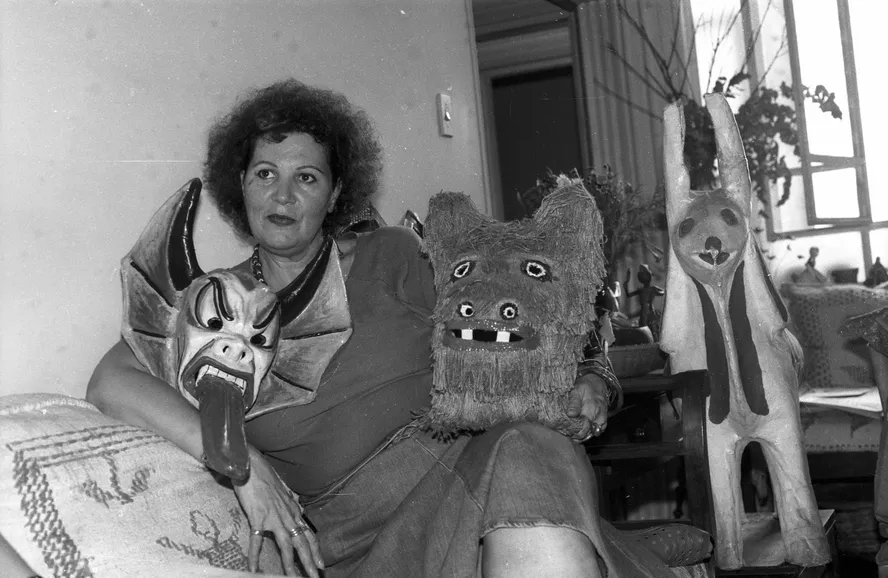 Maria Augusta, em registro de 1991: mostra 'Cartografias de Augusta', no Sesc Madureira