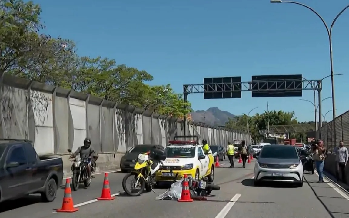 Corpo de Bombeiros chegou a ser acionado, mas motociclista já estava sem vida