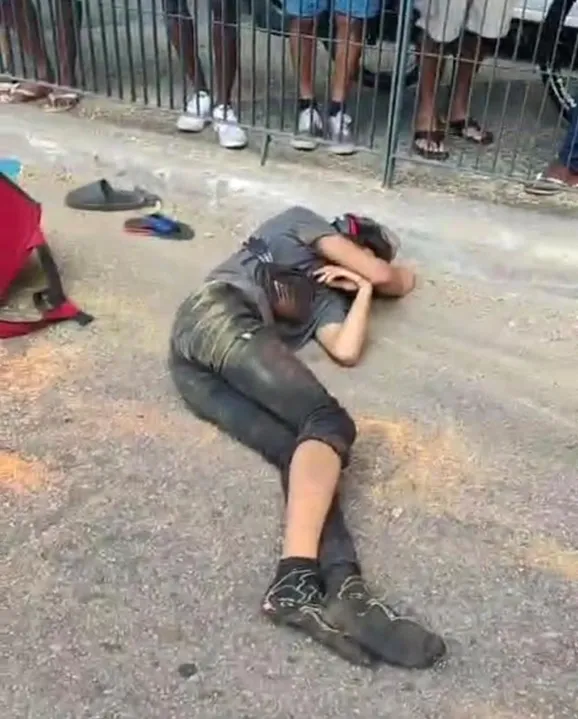 Ele acabou preso em flagrante por ter assumido o risco de ferir terceiros
