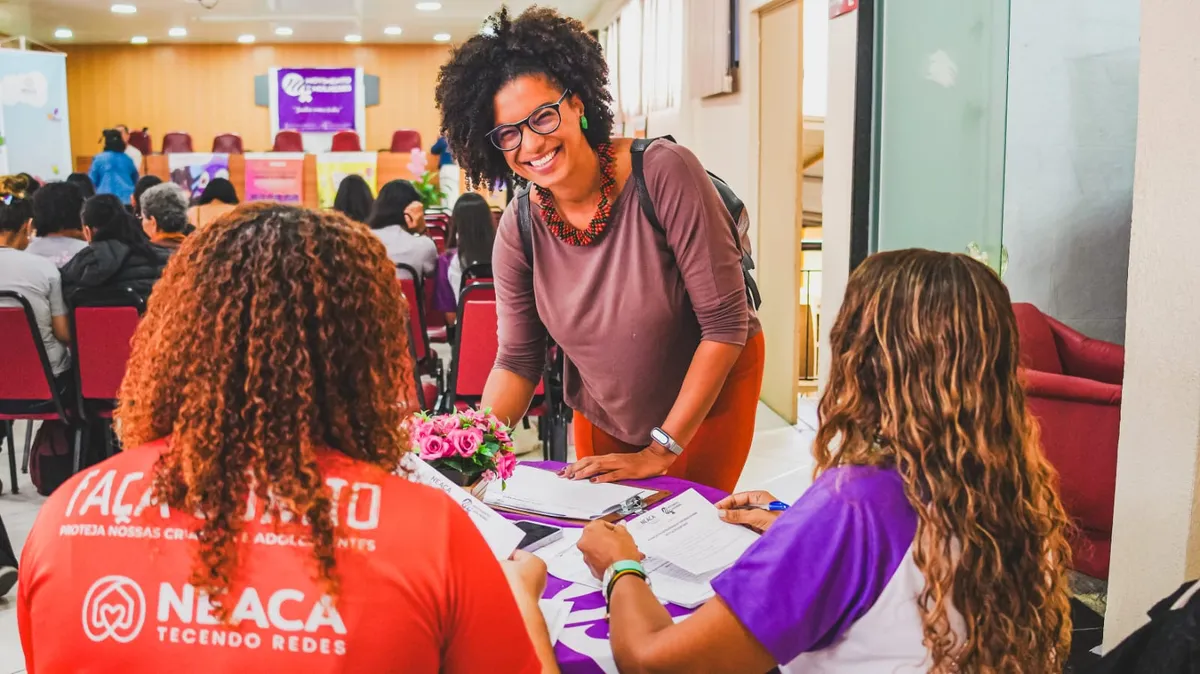 Lançamento do Guia de Orientação Profissional (Para Atuação Frente à Violência Doméstica e Sexual de Crianças, Adolescentes e Jovens) e da Cartilha ‘Tecendo Redinhas’