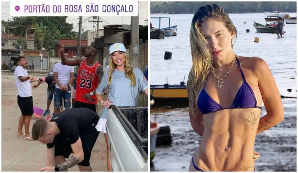 Com o término do affair, a visita da influenciadora à cidade de São Gonçalo fica apenas na imaginação