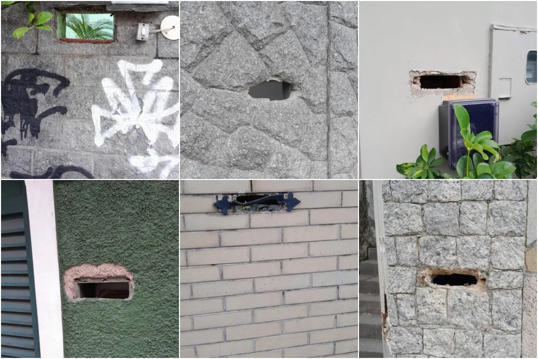 Somente no último fim de semana, 12 caixas de correio foram furtadas em uma das ruas do bairro Pé Pequeno