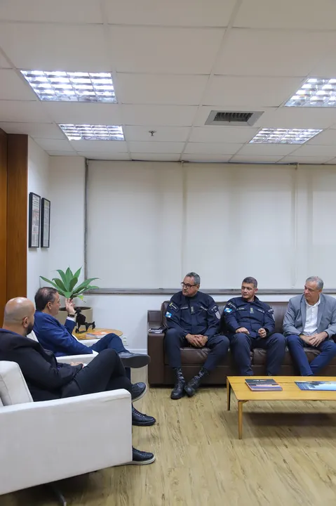 O encontro contou com a presença dos secretários de Ordem Pública