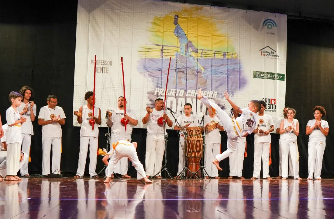 O evento é realizado pelo Centro Cultural Tribo do Berimbau