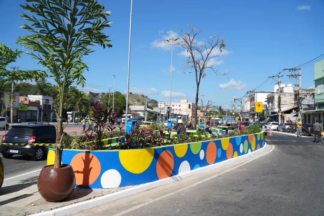 A transformação no espaço do Vila Lage é a 20ª realizada pelo projeto Praça Renovada da Prefeitura de São Gonçalo