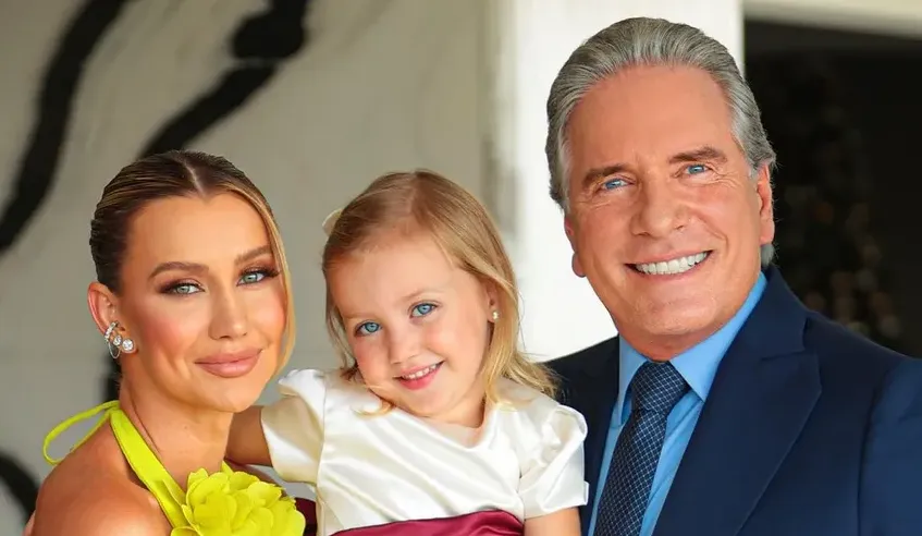 Ana Paula Siebert e Roberto Justus estão juntos há 10 anos