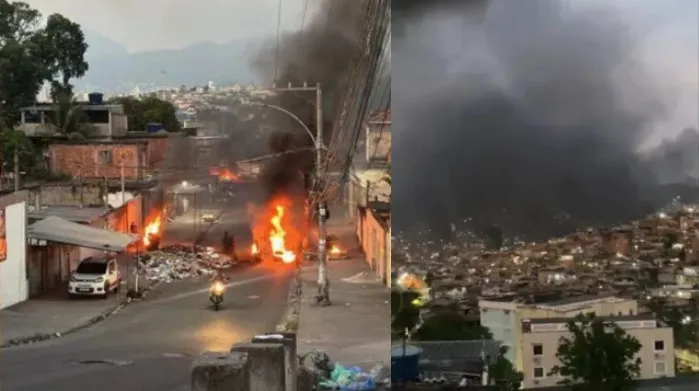 Moradores relataram tiroteios em diferentes pontos da região ao longo do dia