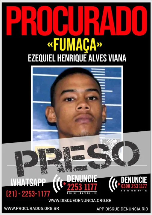 'Fumaça' estava foragido do sistema penitenciário