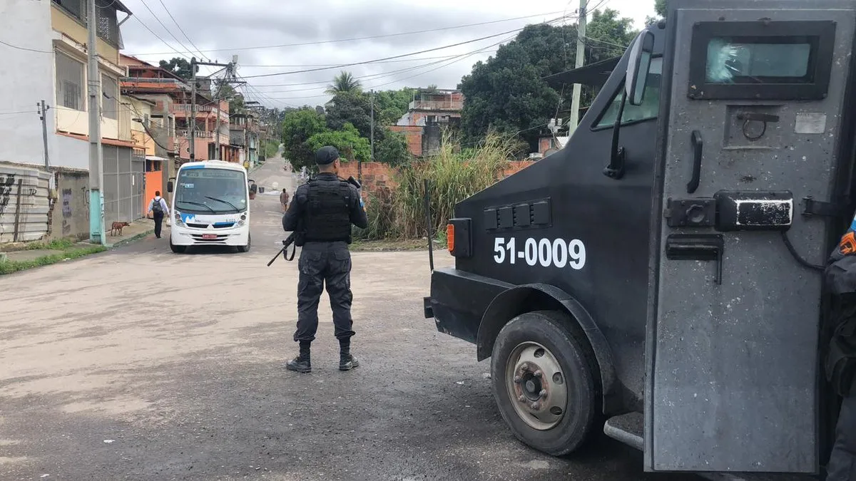 A operação segue em andamento