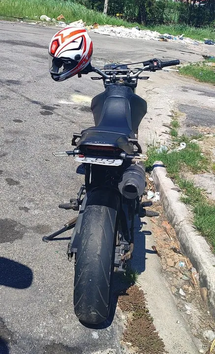 A moto foi encaminhada para a perícia da 73ª DP