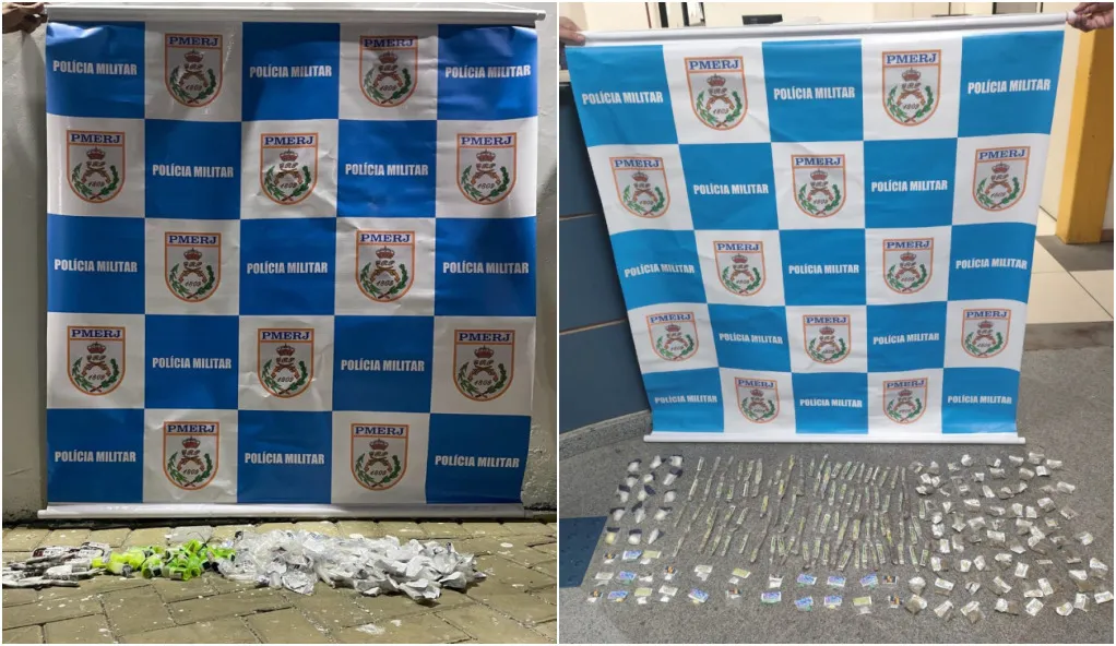 Durante os patrulhamentos, três homens foram presos em Niterói acusados de envolvimento com o tráfico de drogas