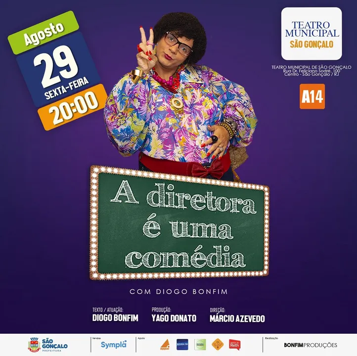 A peça estreia em São Gonçalo no próximo dia 29, no Teatro Municipal